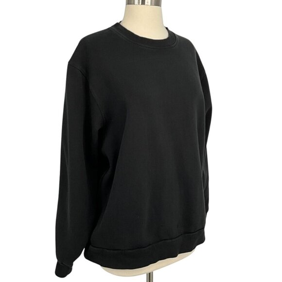 Lululemon Sweatshirt Black Size 8 / 10 ? Athletic Long Sleeve Crew Neck Pullover - Picture 4 of 8